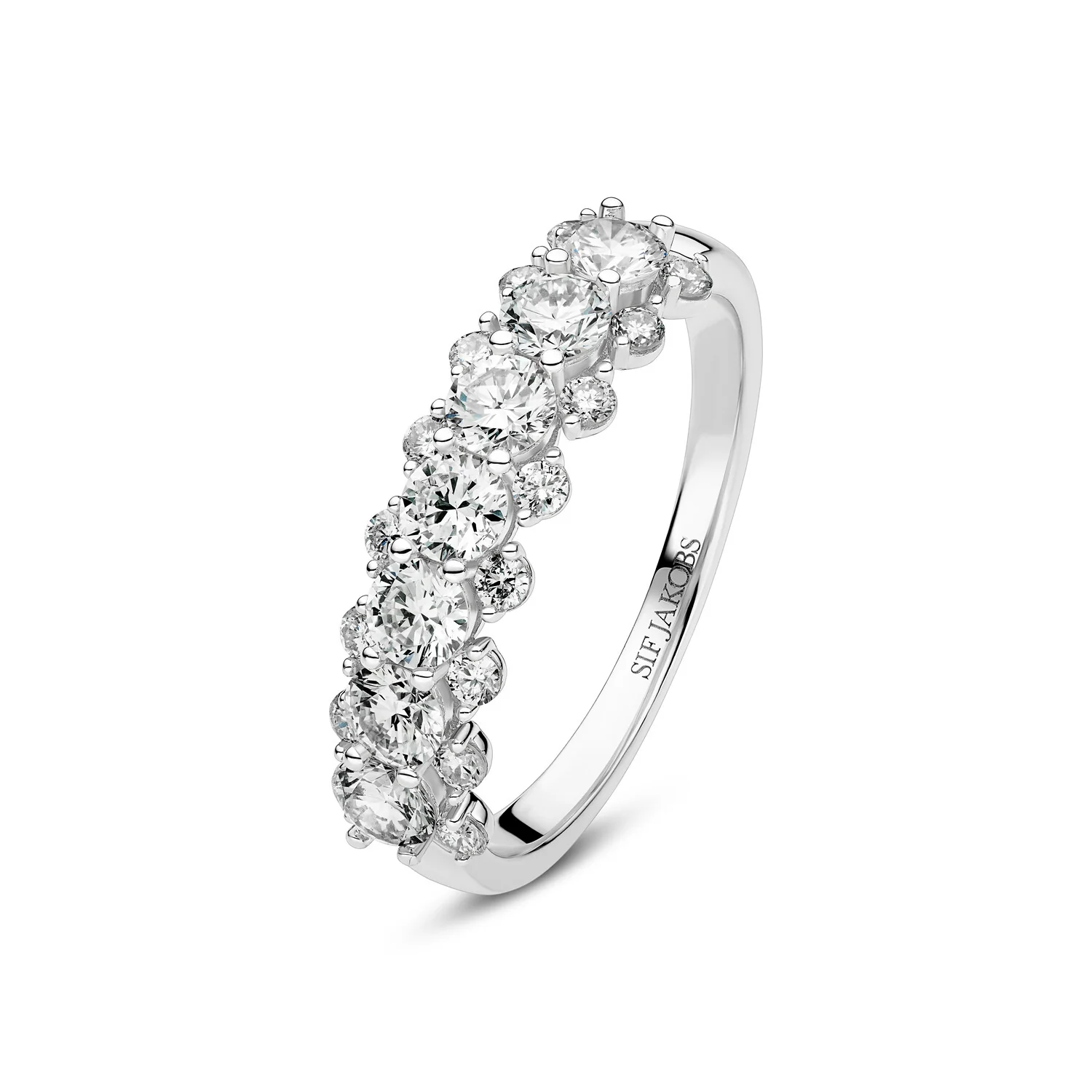Ring Fior - 14k Gelbgold oder Weißgold 1.22 ct TW G-H VS lab-grown diamanten - Image 3