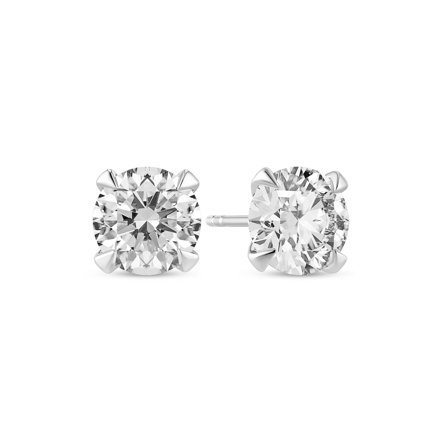 Ohrringe Venice Solitaire - 14k Gelbgold oder Weißgold 0.22-3.00 ct TW G-H VS lab-grown Diamanten - Image 7