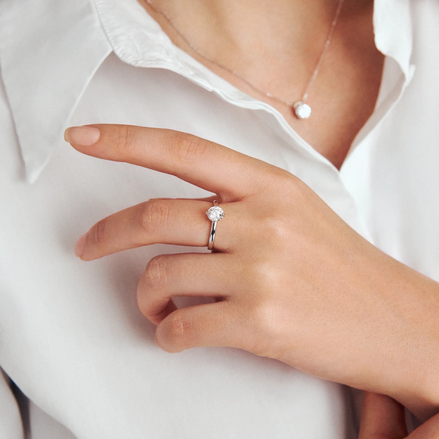 Ring Venice Solitaire - 14k Gelbgold oder Weißgold 0.50-3.00 ct TW G-H VS lab-grown Diamanten - Image 28